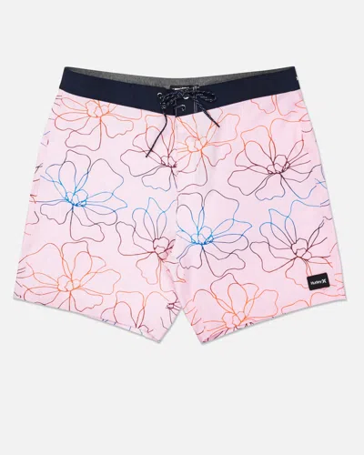 United Legwear Men's Phantom-eco Classic Boardshort 18" In Lollipop