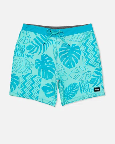 United Legwear Men's Phantom Eco Classic Boardshort 18" In Tropical Mist