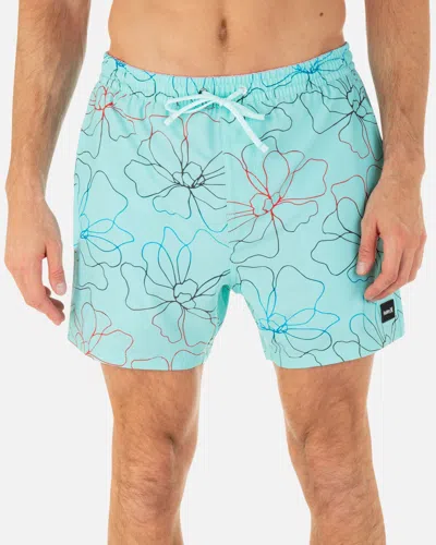 United Legwear Men's Phantom-eco Poolside Combo 16" Shorts In Tropical Mist 2