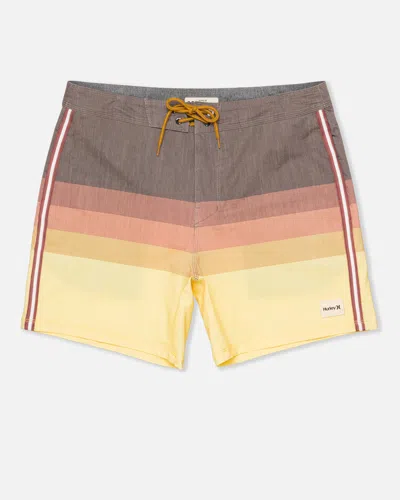 United Legwear Men's Phantom Naturals Sessions Boardshort 16" In Hazelnut