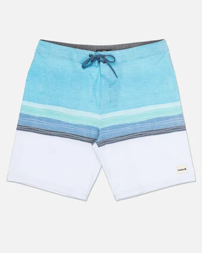 United Legwear Men's Phantom Naturals Weekender Boardshort 20" In Tahitian Teal