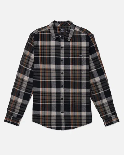 United Legwear Men's Portland Organic Long Sleeve Flannel In Cargo