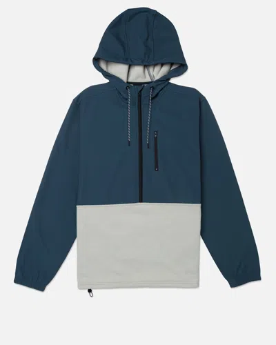 United Legwear Men's Surplus Heat 1/2 Zip In Armored Navy