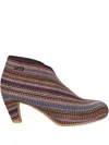 United Nude 60mm Striped Boots In Multi