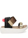 United Nude 60mm Wa Puffy Lo Sandals In Brown