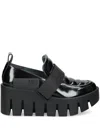 United Nude 65mm Grip Trooper Loafers In Black