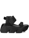 United Nude 85mm Bull Run Sandals In Black