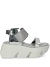 United Nude 85mm Bull Run Sandals In Grey