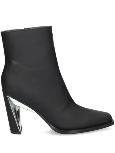 United Nude 90mm Poly Bootie Hi Boots In Black