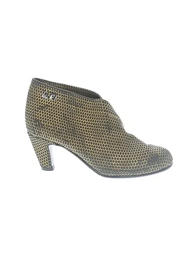 Pre-owned United Nude Ankle Boots In Gold