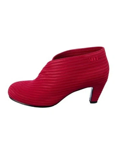 Pre-owned United Nude Boots In Red