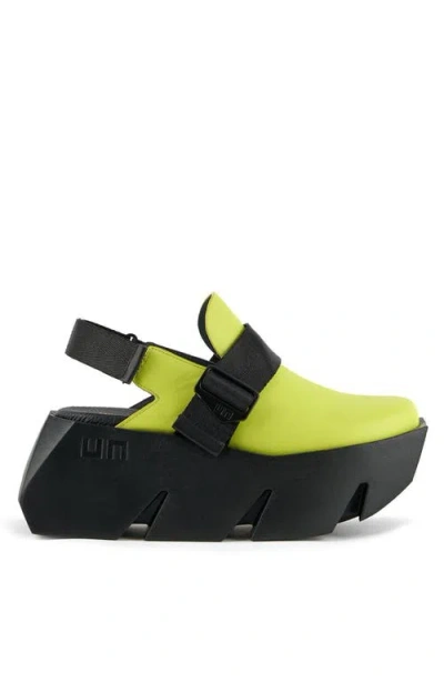 United Nude Bull Mule In Black/yellow/orange