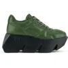 United Nude Bull Puffy Sneaker In Green