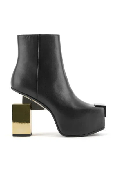 United Nude Cubist Bootie In Black