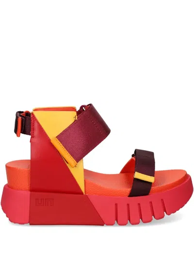 United Nude Delta Run Sandals In Red