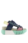United Nude Delta Sporty Sandals In Multi