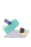 United Nude Delta Wedge Puffy In Multi
