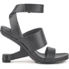 United Nude Eamz Hana Sandals In Black
