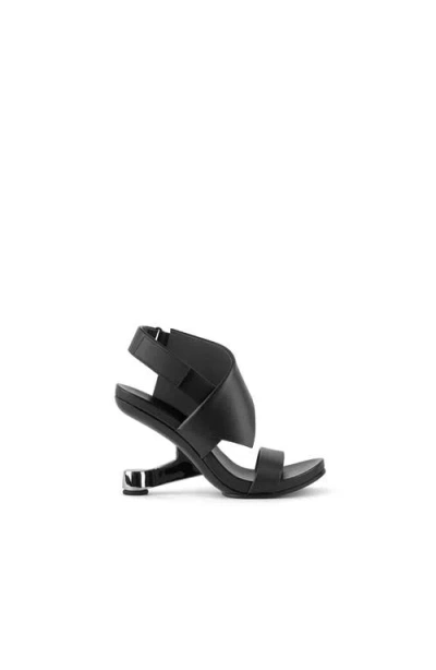 United Nude Eamz Polo Sandals In Black