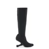 United Nude Eamz Sock Boot In Black