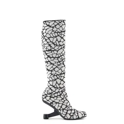United Nude Eamz Sock Boot In Black