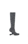 United Nude Eamz Sock Boot In Graphite