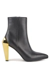 United Nude Gem Bootie Hi In Black + Gold