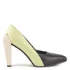 United Nude Gem Pump Hi In Green/black