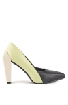 United Nude Women's Green / Neutrals / Black Gem Pump Hi - Cool Matcha In Cool Matcha