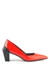 United Nude Women's Red / Black Gem Pump Mid - Fluo Red In Black/red