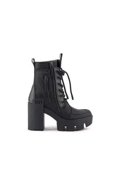 United Nude Grip Cap Mid Boots In Black