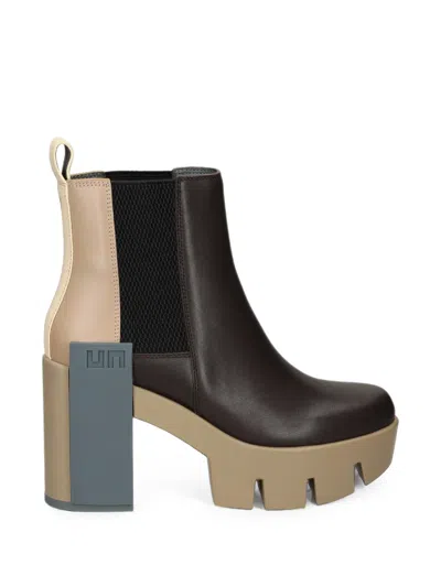 United Nude Grip Chelsea Mid V Boots In Multi