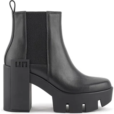 United Nude Grip Chelsea Mid V Boots In Black
