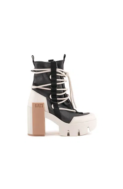 United Nude Grip Desert Mid Boots In Animal Print