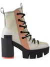 United Nude Women's Yellow / Orange Grip Explorer Mid - Canyon In Neutrals
