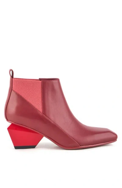 United Nude Jacky X Bootie In Cranberry Mix