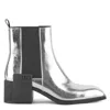United Nude Jimmy Mens Chelsea Boot In Silver