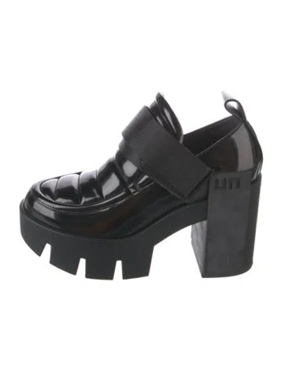 Pre-owned United Nude Leather Pumps In Black