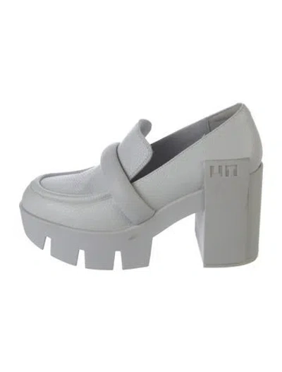 Pre-owned United Nude Leather Pumps In Gray