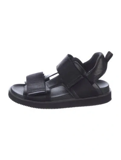 Pre-owned United Nude Leather Sandals In Black