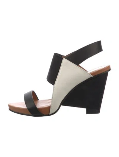 Pre-owned United Nude Leather Slingback Sandals In Neutral