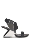 United Nude Loop Reiki Hi Sandals In Black