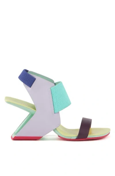 United Nude Loop Reiki Hi Sandals In Multi