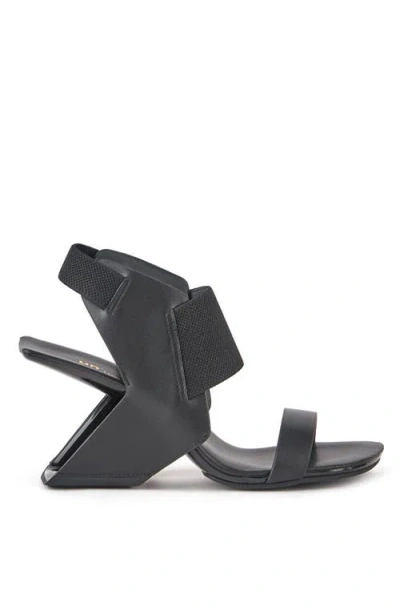 United Nude Loop Reiki Hi Sandals In Black