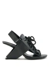 United Nude Loop Sporty Hi Sandal In Black