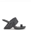 United Nude Loop Toe Hi Puffy Sandals In Black