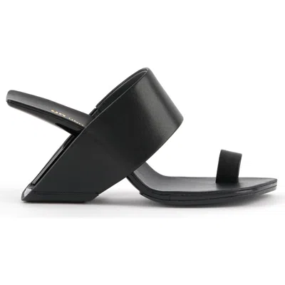 United Nude Loop Toe Sandals In Black