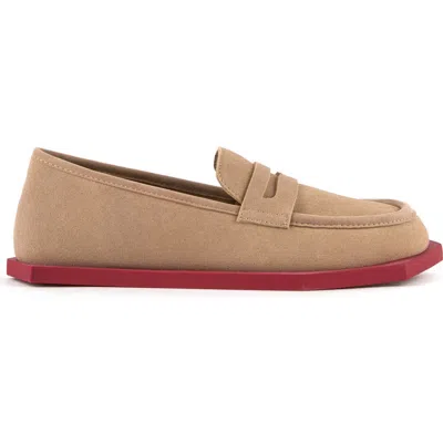 United Nude Poly Loafer Lo In Brown