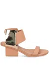 United Nude Raila 60mm Leather Sandals In Pink