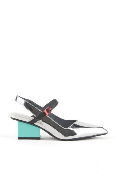 United Nude Raila Jane Pumps In Silver